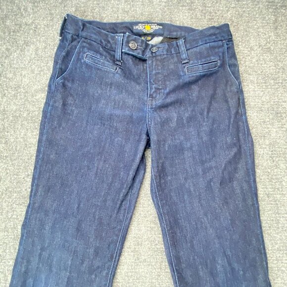 Lucky Brand Jeans Womens 8/29 Measures 30x30.5 Lisa Sweet N Low Boot Leg Stretch - Picture 2 of 16